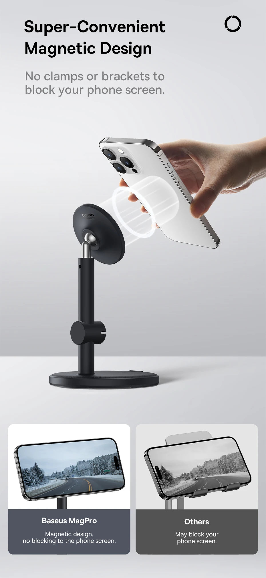 Baseus MagPro Desktop Phone Stand Cluster Baseus MagPro Desktop Phone Stand Cluster